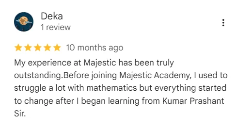 Google review screenshot showing happy student rating for selection success in government Grade III and Grade IV categories.
